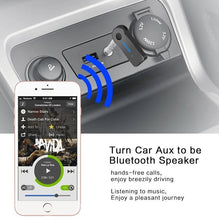 Load image into Gallery viewer, AUX Car Bluetooth Receiver,3.5mm Socket 5.0 Wireless Bluetooth Adapter - Paloma Car Air Fresheners