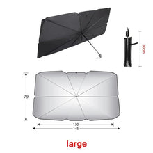 Load image into Gallery viewer, Car Sun Shade Protector - Parasol Summer Sun Interior Windshield - Paloma Car Air Fresheners