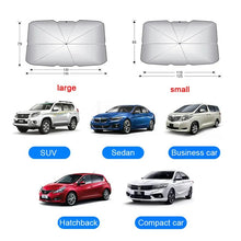 Load image into Gallery viewer, Car Sun Shade Protector - Parasol Summer Sun Interior Windshield - Paloma Car Air Fresheners
