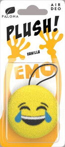 EMO PLUSH-Vanilla smell car , home, office, long lasting perfume air freshener