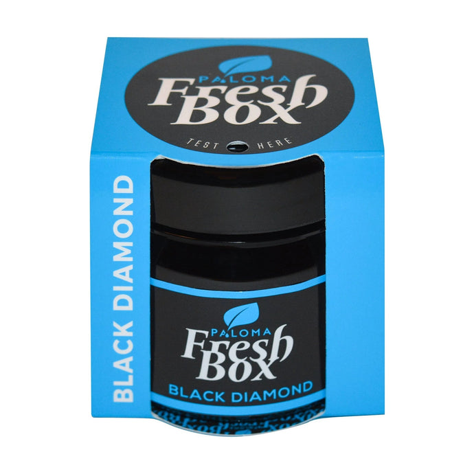 Fresh BOX Can Air Freshener- Black Diamond Black Ice - car , home, office, long lasting perfume air freshener