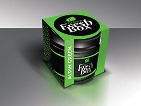 Fresh BOX Can Air Freshener -Alpin Green Smell - car , home, office, long lasting perfume air freshener