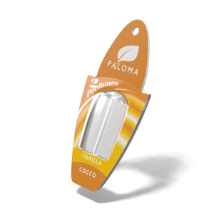 Paloma Parfum DUO Air Freshener -Vanilla & Cocco Scent - car , home, office, long lasting perfume air freshener