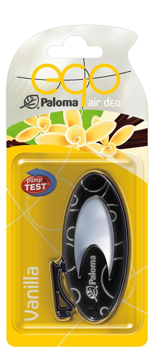 PALOMA EGO Vent Clip Air Freshener -Vanilla Scent - car , home, office, long lasting perfume air freshener